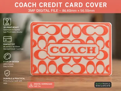 Designer Credit Card Cover - Image 3