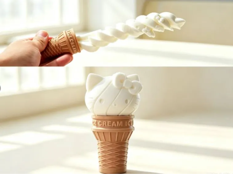 HelloKitty Ice Cream Retractable Sword 2 - Image 2