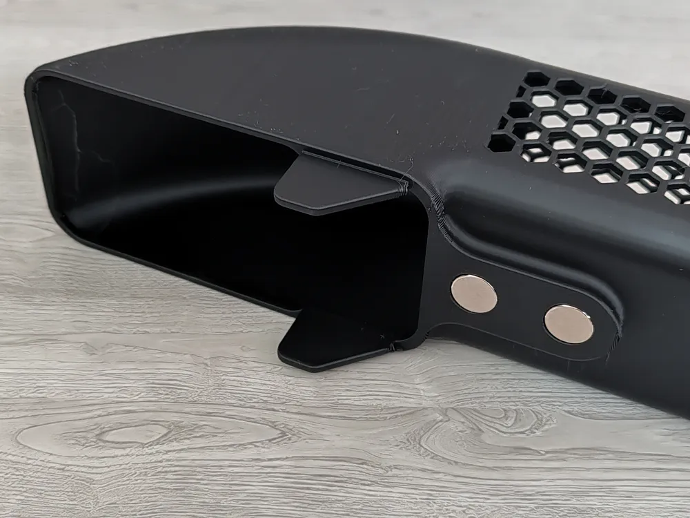 Magnetic Slim Hex Poop Chute X2D / P2S - Image 3