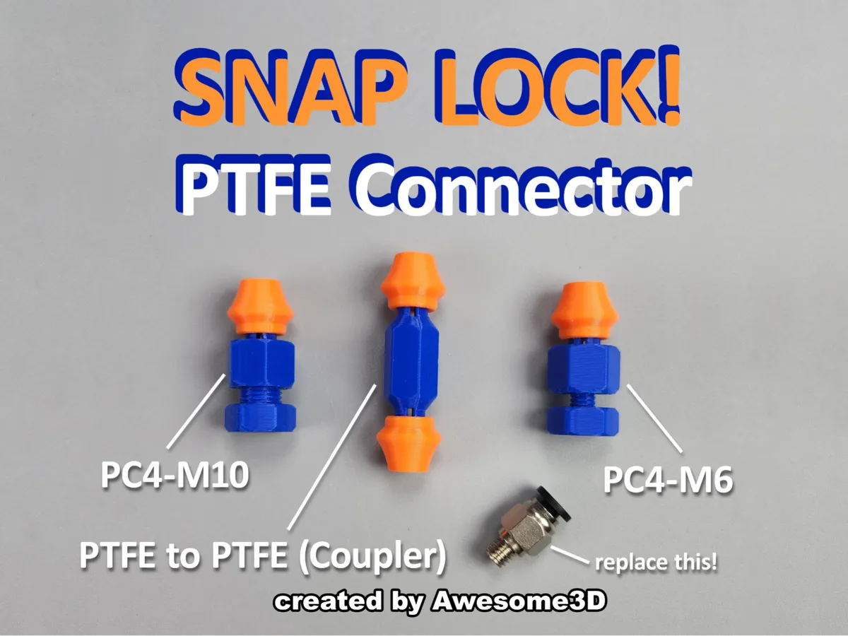 PTFE Pneumatic Connector