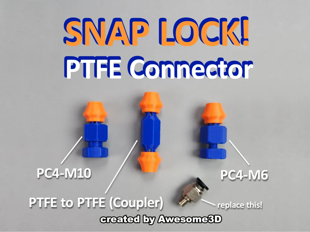 PTFE Pneumatic Connector - Image 2