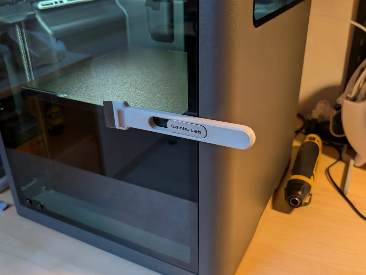 Scraper Grip with Door Handle attach X2D, P1S, etc