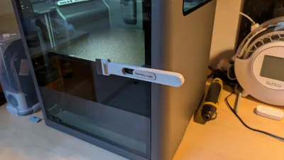 Scraper Grip with Door Handle attach X2D, P1S, etc - Image 8