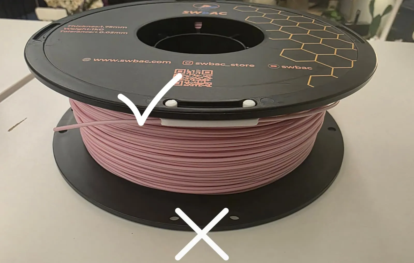 SWbAC Filament Spool Clip & Removal Pusher Tool - Image 9